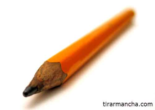 Imagem de um lápis, como tirar mancha de grafite de lápis do carpete